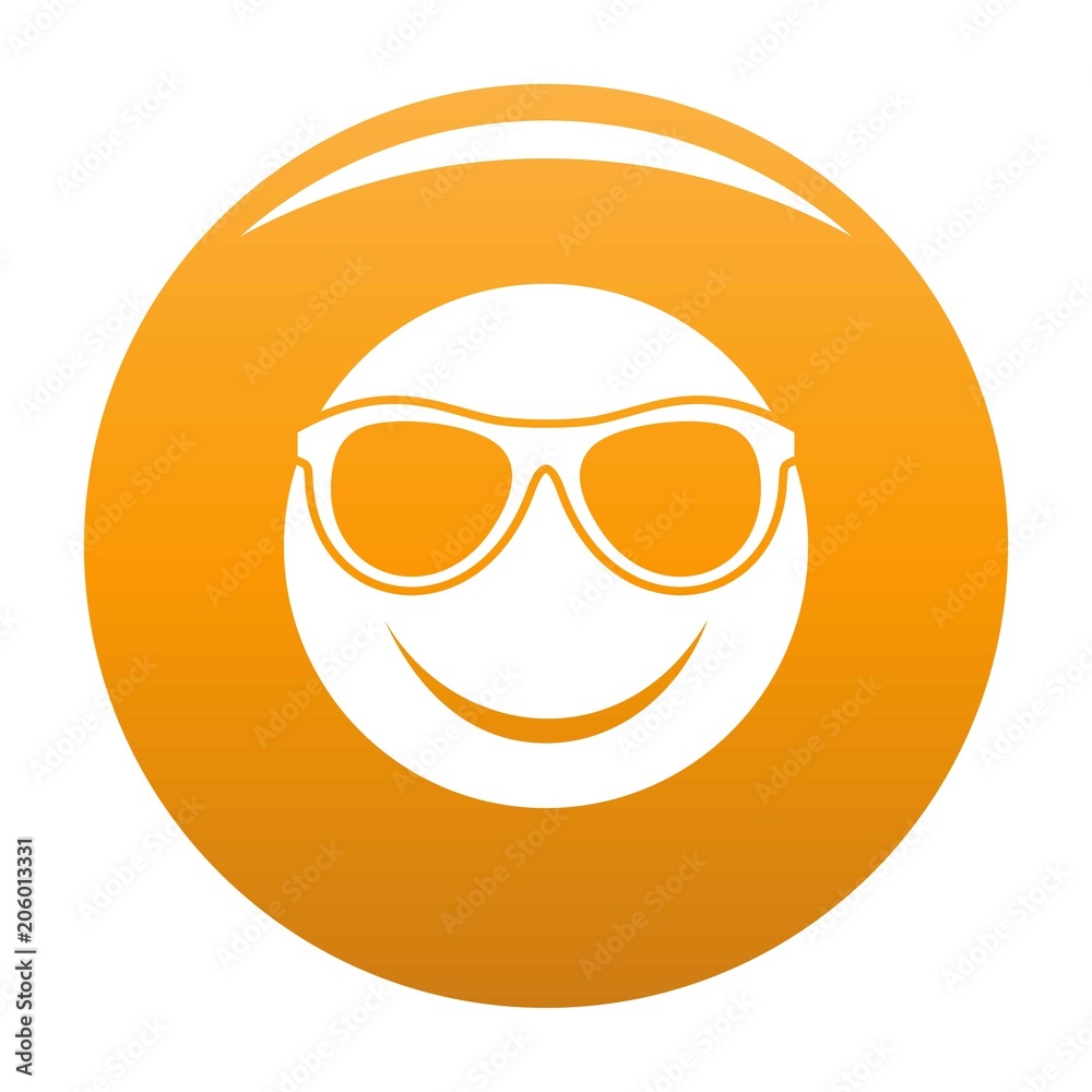 Smile icon. Vector simple illustration of smile icon isolated on white background Smile icon. Vector simple illustration of smile icon isolated on white background