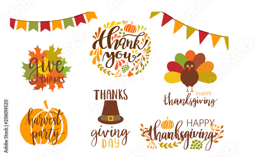 Thanksgiving set.
