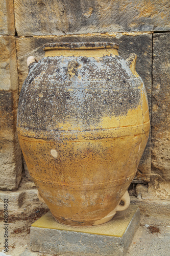Ancient Minoan big pots from about 2000 BC