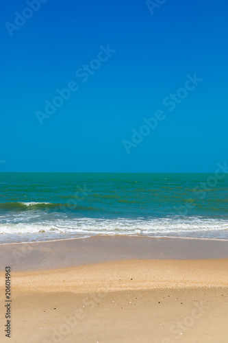 Blue sky on the beach at Andaman sea