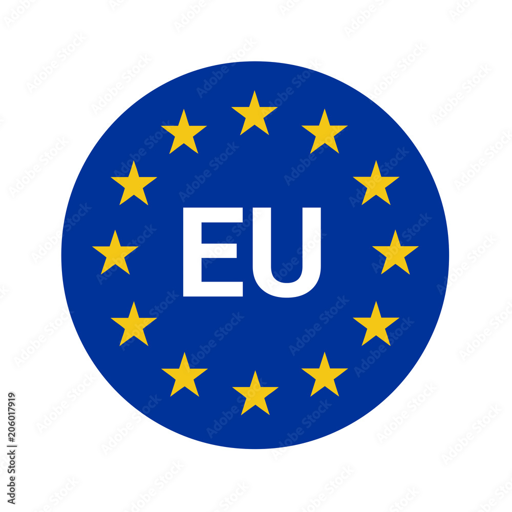 European Union sign - obrazy, fototapety, plakaty 