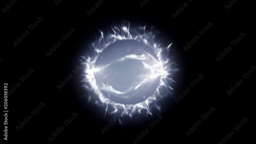 Colorful source of power in a dark background Colorful source of power in a dark background