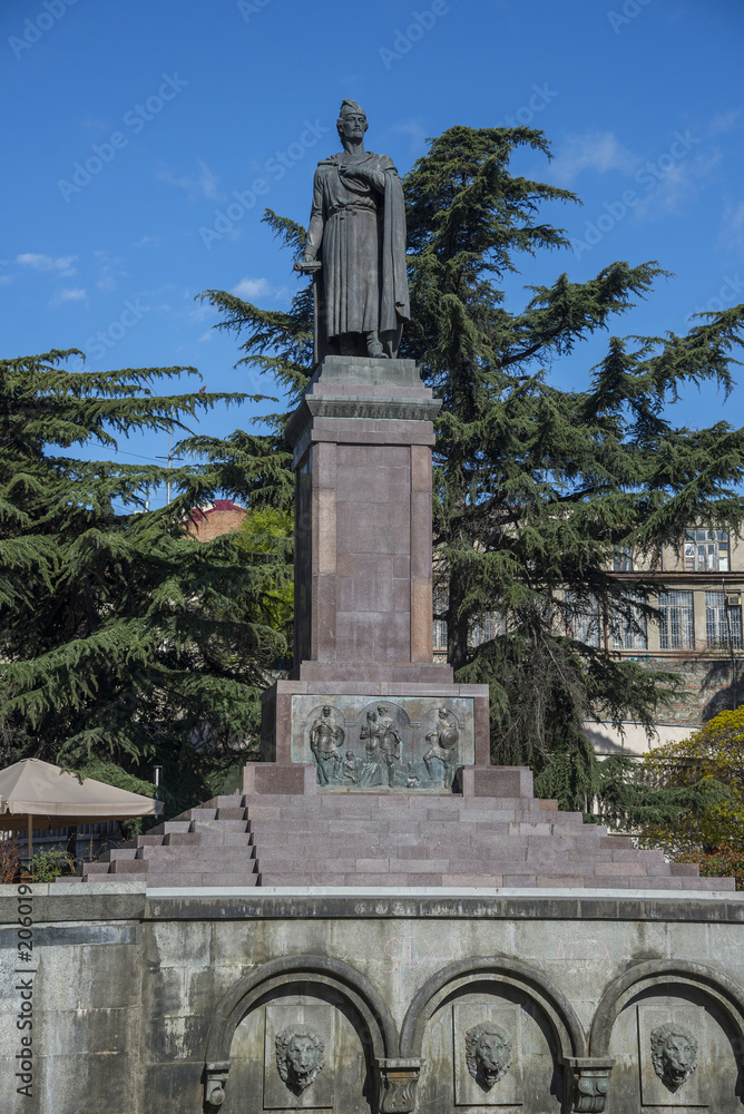Shota Rustaveli Statue, Tbilisi