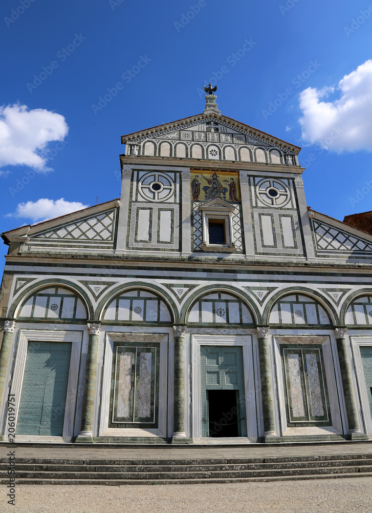 Saint Minias on the Mountain is a basilica in Florence In italia