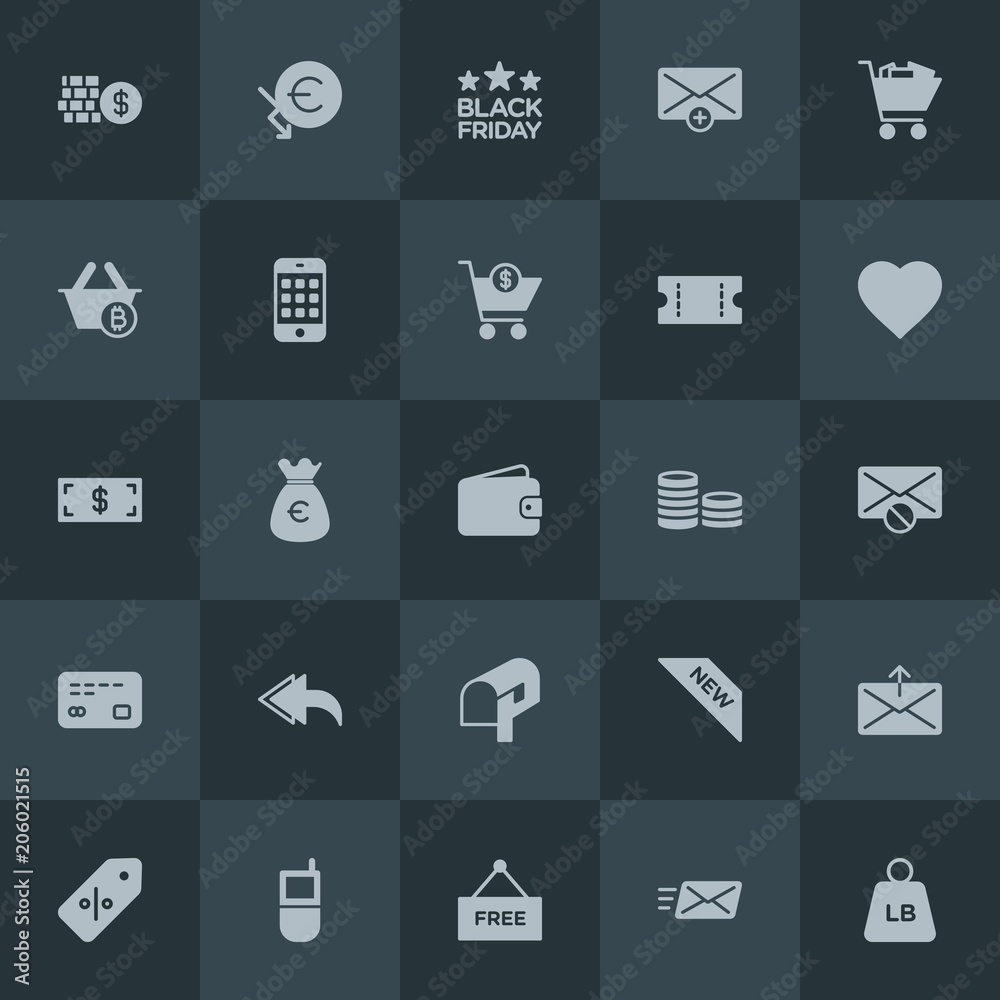 Modern Simple Set of money, mobile, email, shopping Vector fill Icons. Contains such Icons as pounds, weight, money, sign, cart, label and more on dark background. Fully Editable. Pixel Perfect. Modern Simple Set of money, mobile, email, shopping Vector fill Icons. Contains such Icons as pounds, weight, money, sign, cart, label and more on dark background. Fully Editable. Pixel Perfect.
