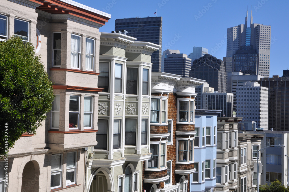 Victorian Houses, Typical Architecture of San Francisco