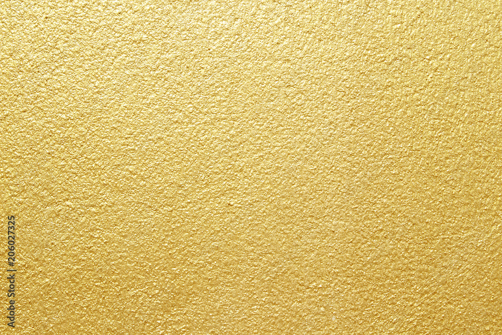 Golden wall for background or texture Golden wall for background or texture