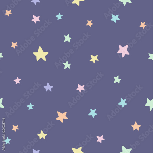 seamless stars pattern