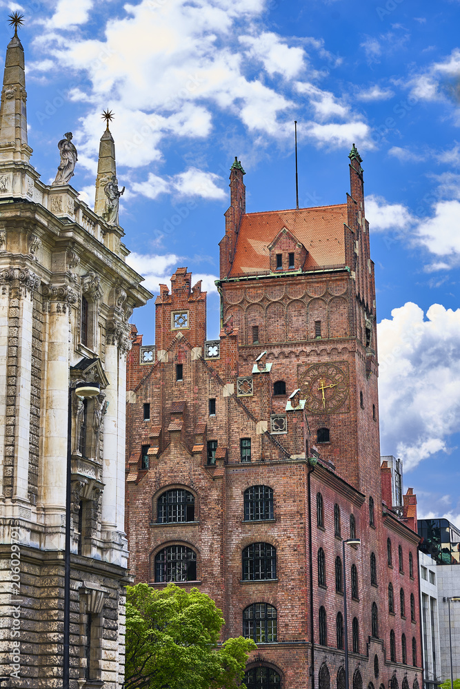 Fototapeta premium Architektur München 
