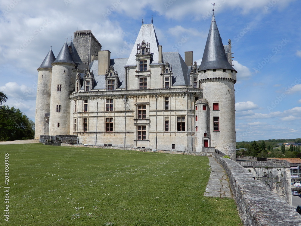 Château de La Rochefoucauld, Charentes, France Château de La Rochefoucauld, Charentes, France