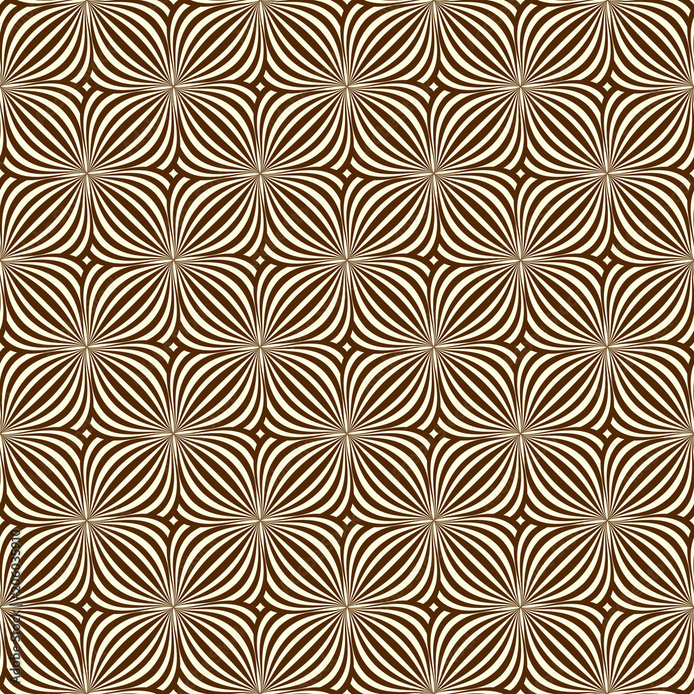 Stylish wavy background. Seamless pattern.Vector. スタイリッシュななみなみパターン
