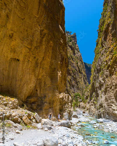 Samaria Gorge. Crete, Greece