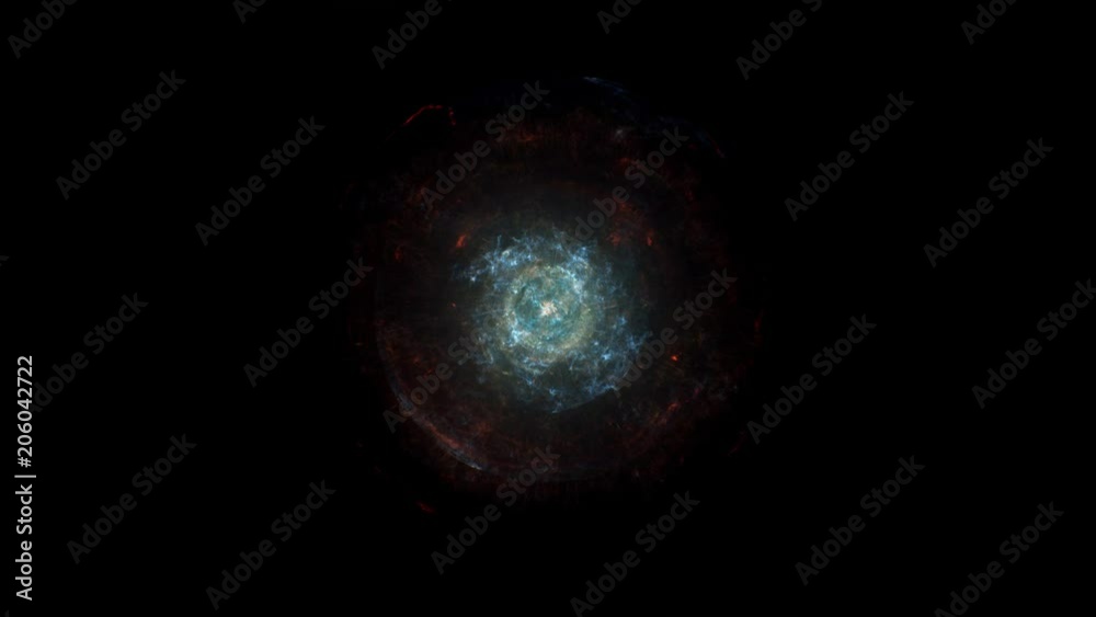 Huge cosmic explosion