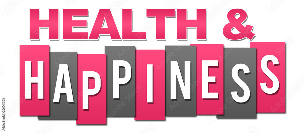 Health And Happiness Professional Pink Grey 