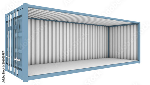 Shipping Container Cutaway photo