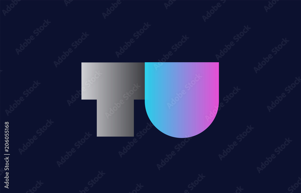 initial alphabet letter tu t u logo company icon design initial alphabet letter tu t u logo company icon design