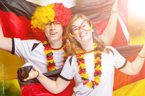 Fussball Fans Deutschland 