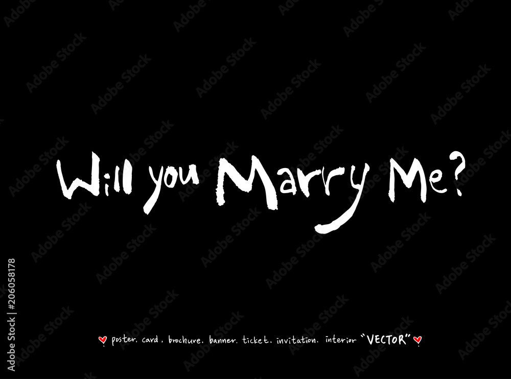 Fototapeta premium 인사말 / 손으로 쓴 글씨체