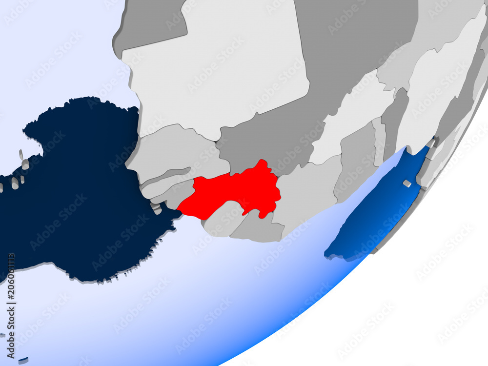 Fototapeta premium Map of Guinea