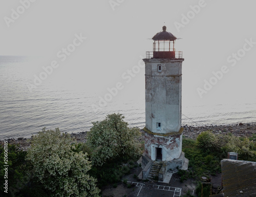 seamark  and sea view from above