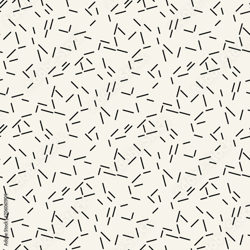 memphis style geometric seamless pattern