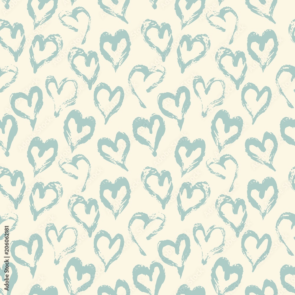 Seamless heart pattern. Seamless heart pattern.