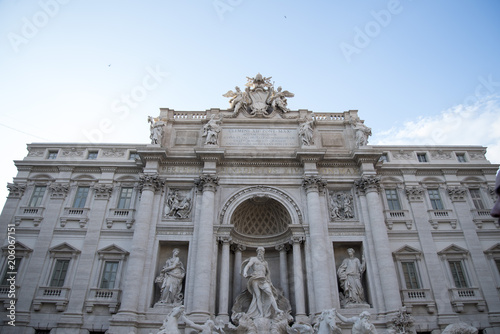 The Trevi Fountain  Italian  Fontana di Trevi  is a fountain in the Trevi district in Rome  Italy  designed by Italian architect Nicola Salvi and completed by Giuseppe Pannini  in 1762.