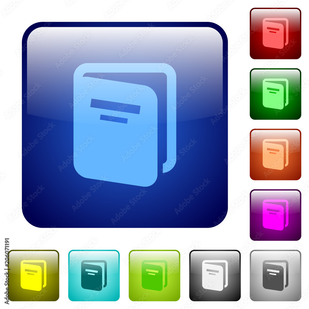 Album color square buttons Album color square buttons