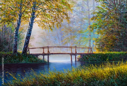 Obraz Obraz olejny pejzaż