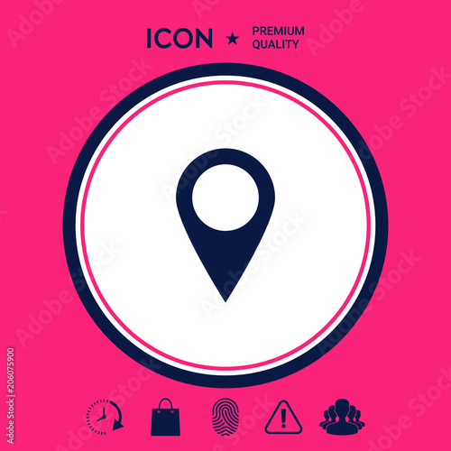 Map pointer icon