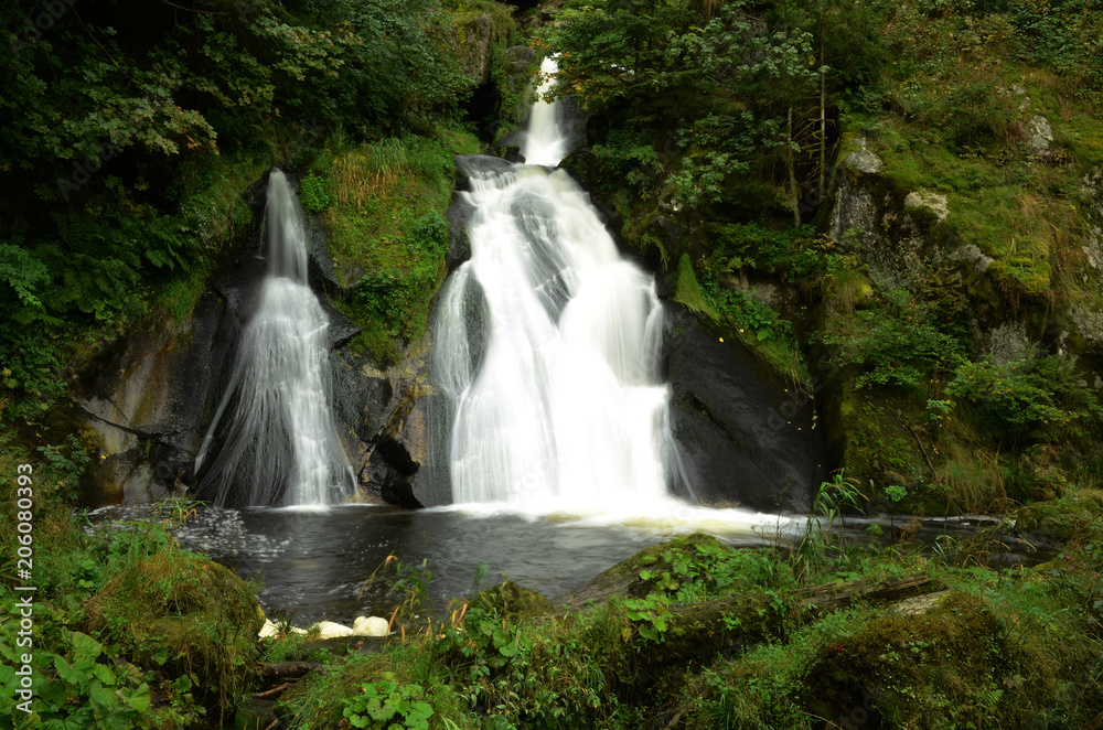 Obraz premium Triberger Wasserfall im Schwarzwald
