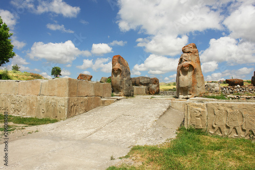Alacahöyük -  the site of Hittite settlement  situated in Alaca, Çorum Province, Turkey
 photo