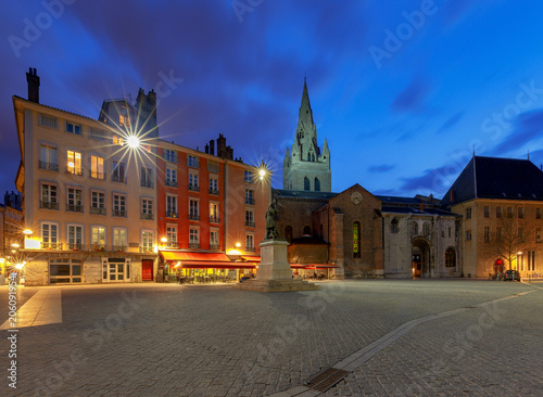 Grenoble. Square of justice.