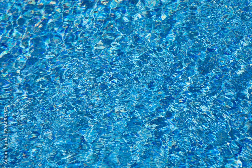 water ripples texture in swimming pool