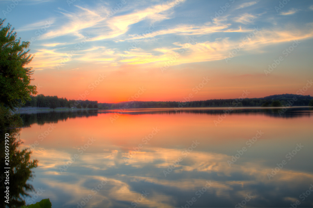 Lake Ontelaunee Sunset
