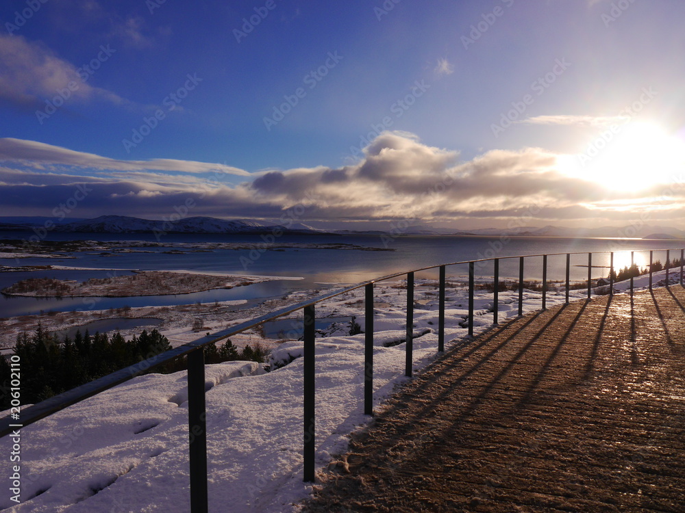 Obraz premium sunset 