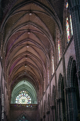 Nef de la basilique de Quito