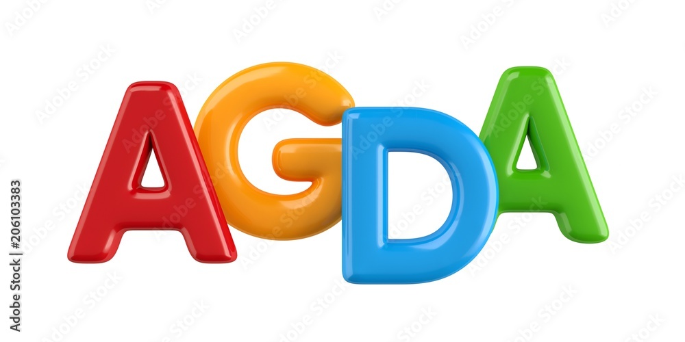 3d Ballon Font Name on white background 3d Ballon Font Name on white background