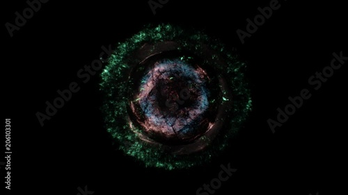 Wallpaper Mural Massive cosmic explosion (Full Frame) I have many space explosions in my portfolio, and most of them have many versions: 4K, full frame, zoomed-in, and with rotation. Torontodigital.ca