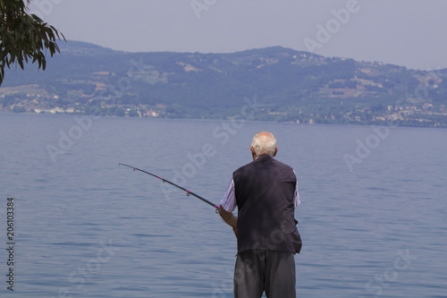 Fishing with fishing rod