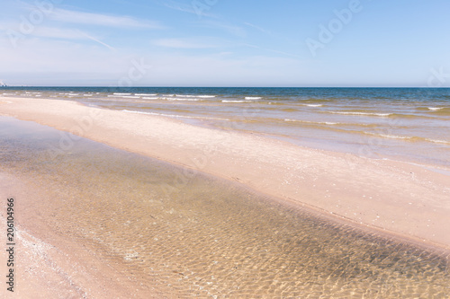 sea  shore panorama.