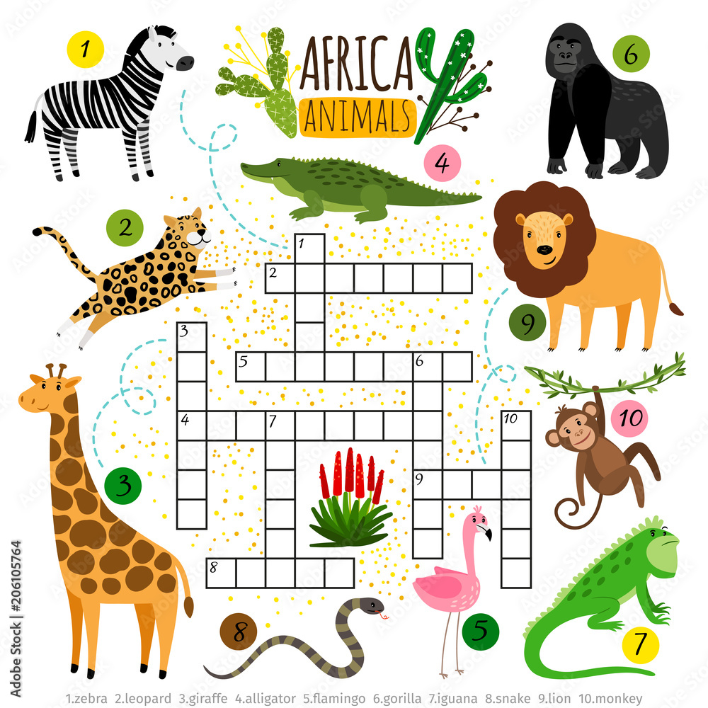 african animals pictures for kids