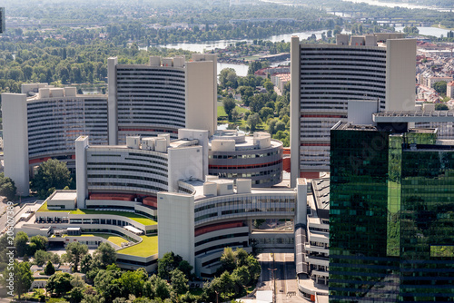 Die Vereinten Nationen in Wien mit der Atomenergiebehörde photo