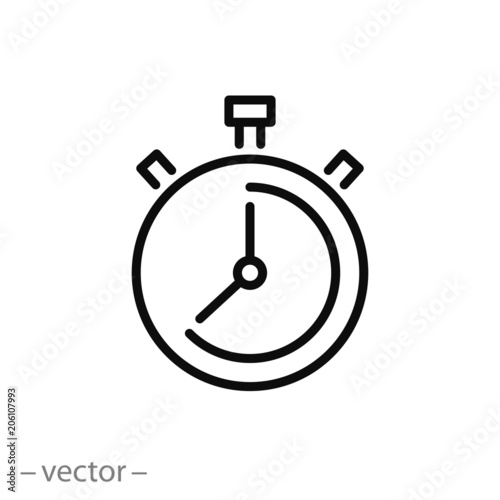 stopwatch vector icon