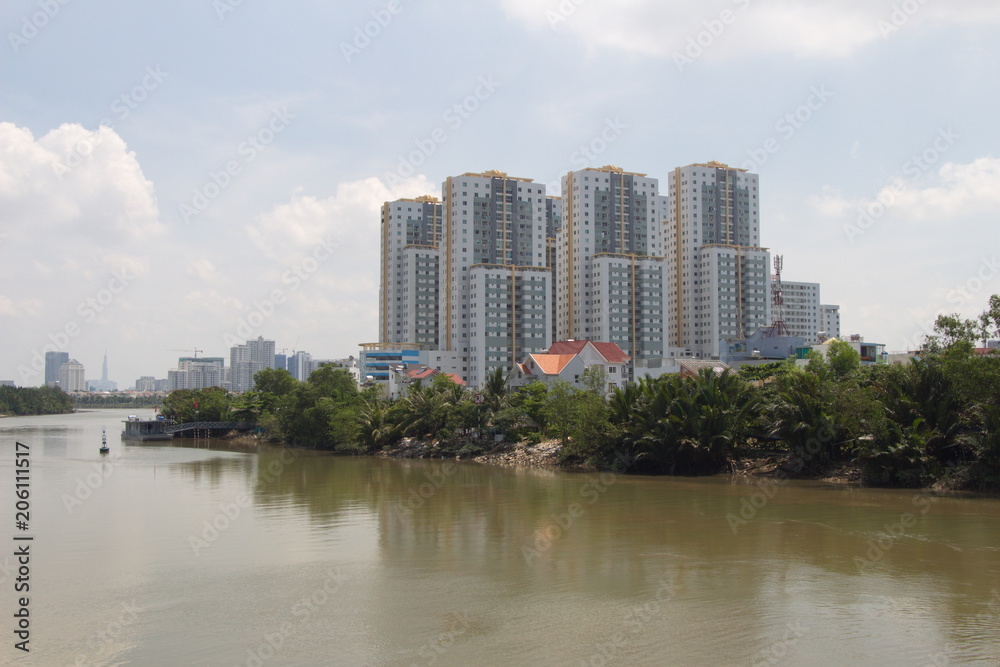 Contrast of Vietnam. Development