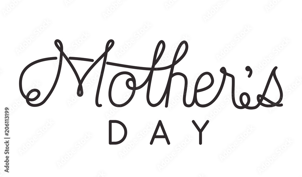 happy mothers day typoigraphy message vector illustration design happy mothers day typoigraphy message vector illustration design