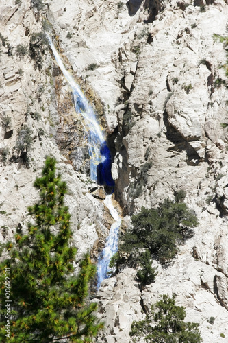 Waterfall Down the Mountainside