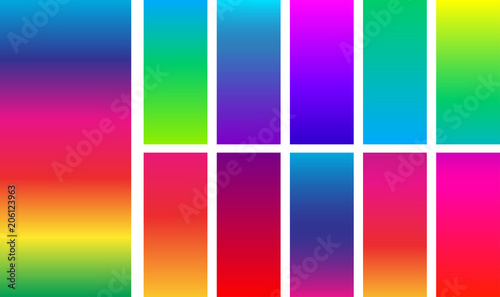 Bright colorful rainbow backgrounds.