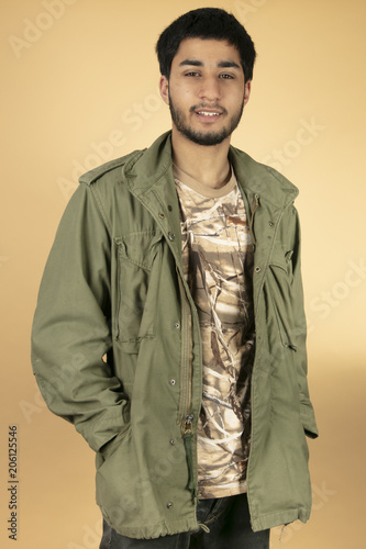 Young Man in green military Jacket © Birgit Reitz-Hofmann