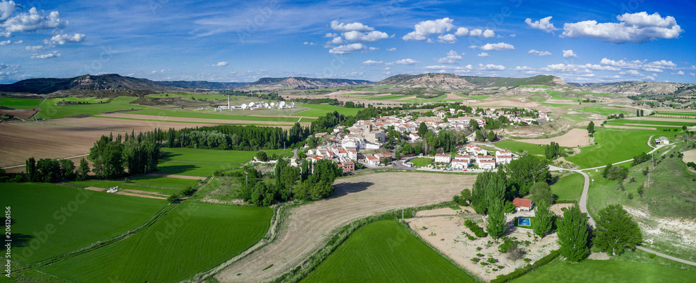 Panoramica aerea de Valle de Guadalajara